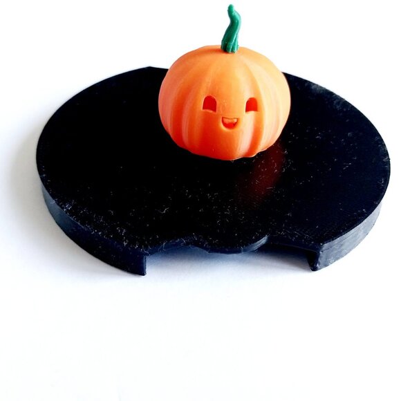 Stanley Tumbler Lid Topper Halloween Jack-O-Lantern - Picture 3 of 4